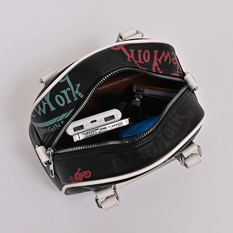 Y2K Graffiti Glam Bag