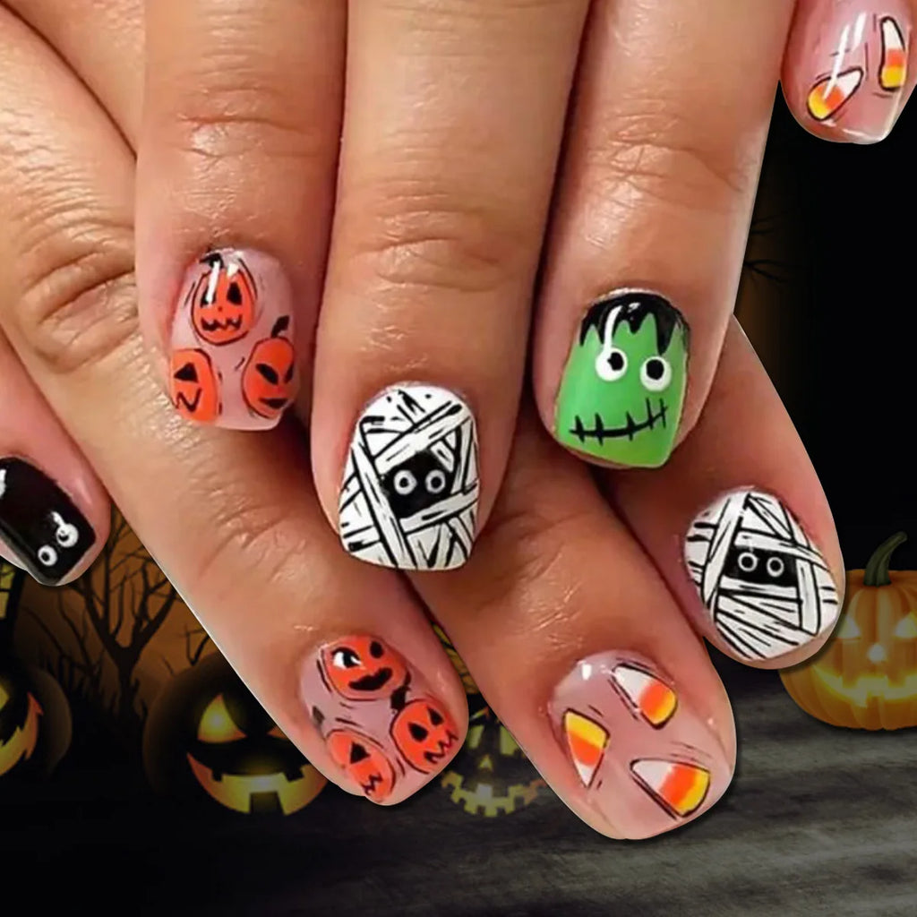 Y2k Halloween Nails
