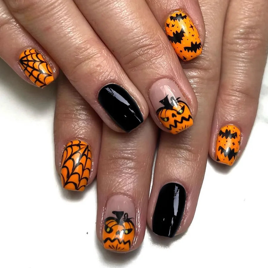 Y2k Halloween Nails