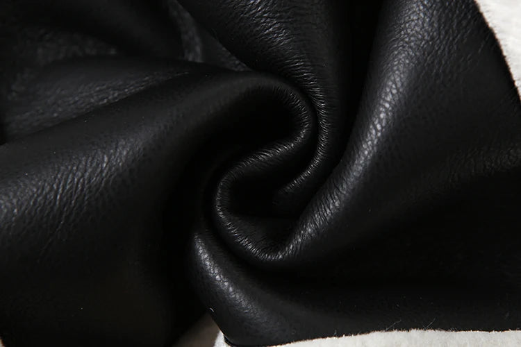 Y2K Electric Fluff Jacket — Furry Patchwork Cropped Coat