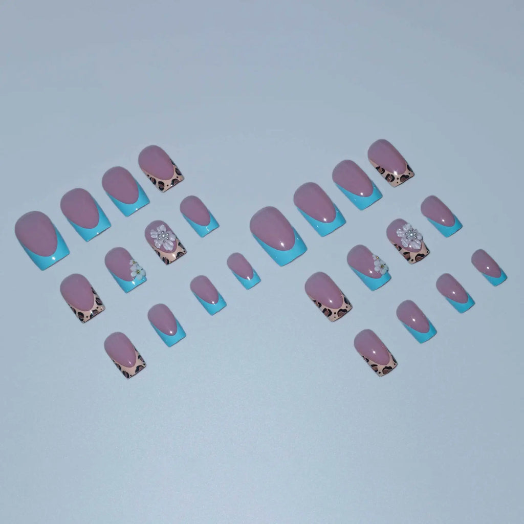 Y2K 4Ever Leopard Print Nails