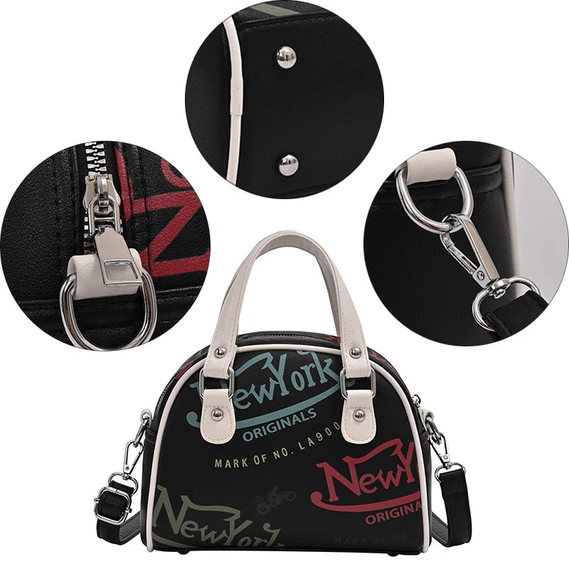Y2K Graffiti Glam Bag