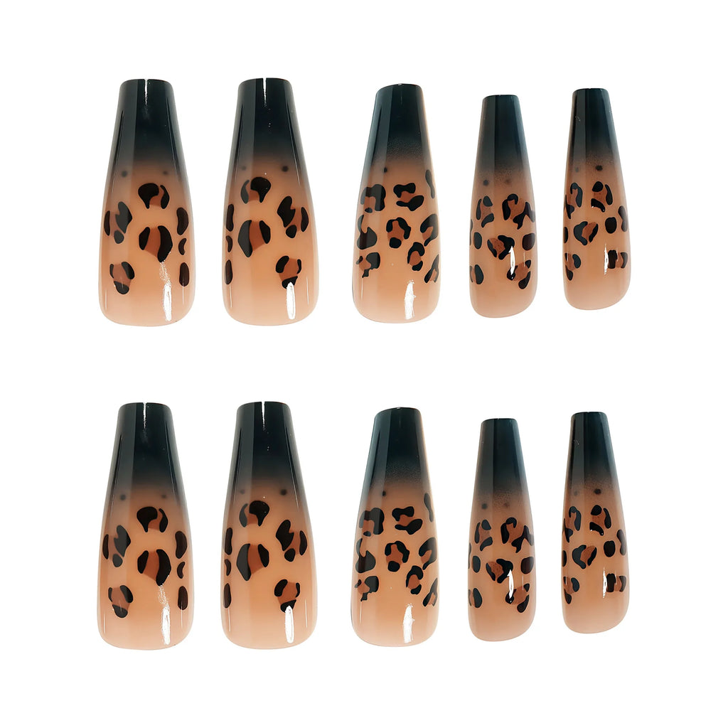 Y2K 4Ever Leopard Print Nails