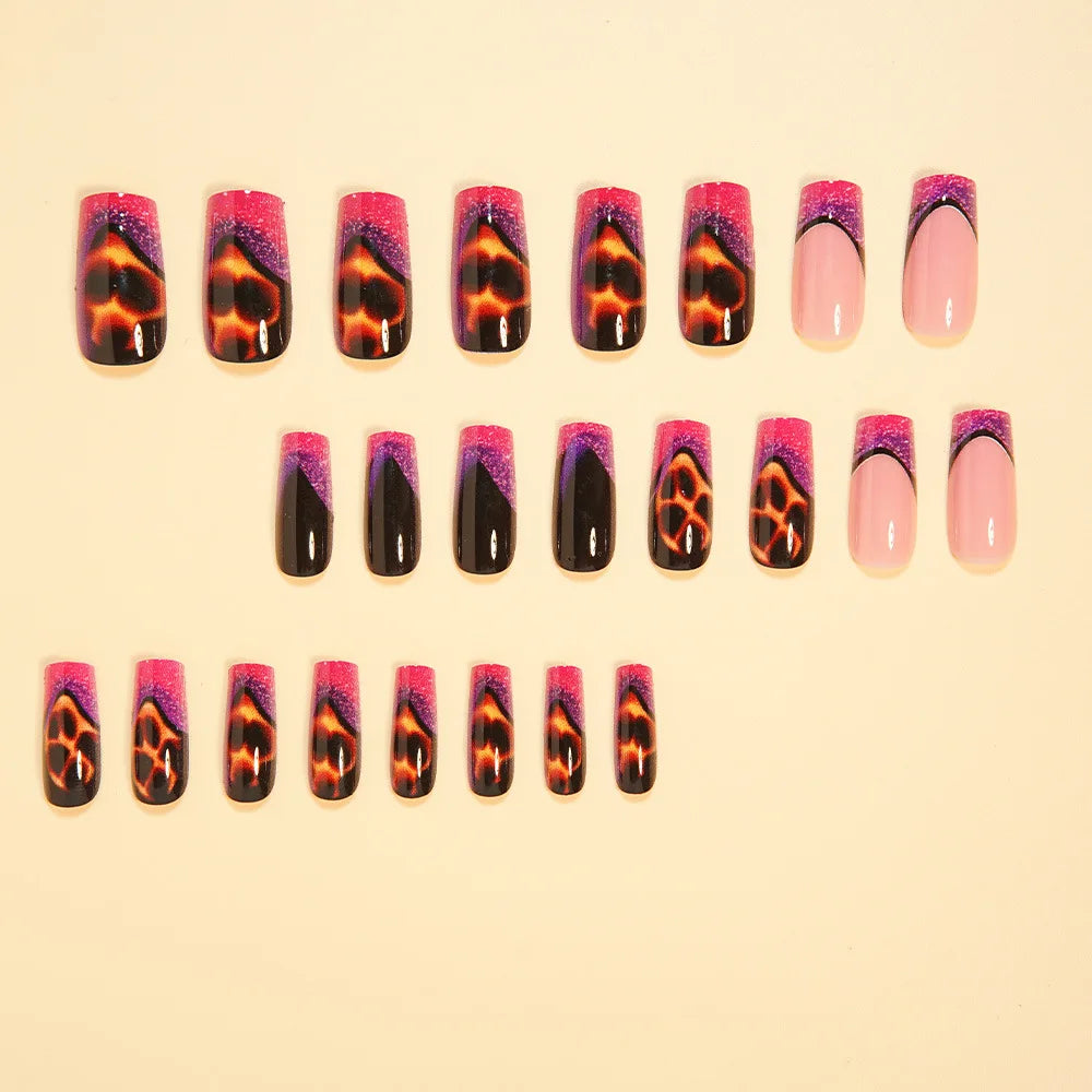 Y2K 4Ever Leopard Print Nails