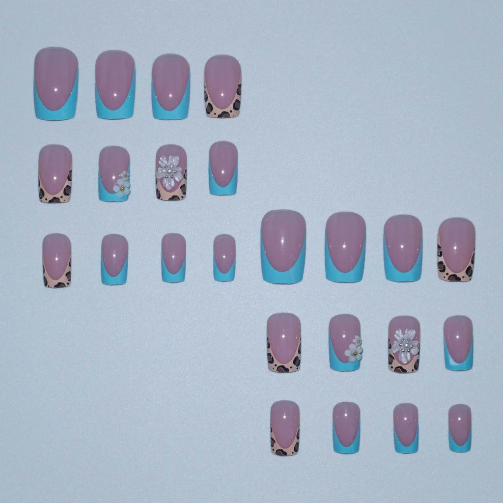 Y2K 4Ever Leopard Print Nails