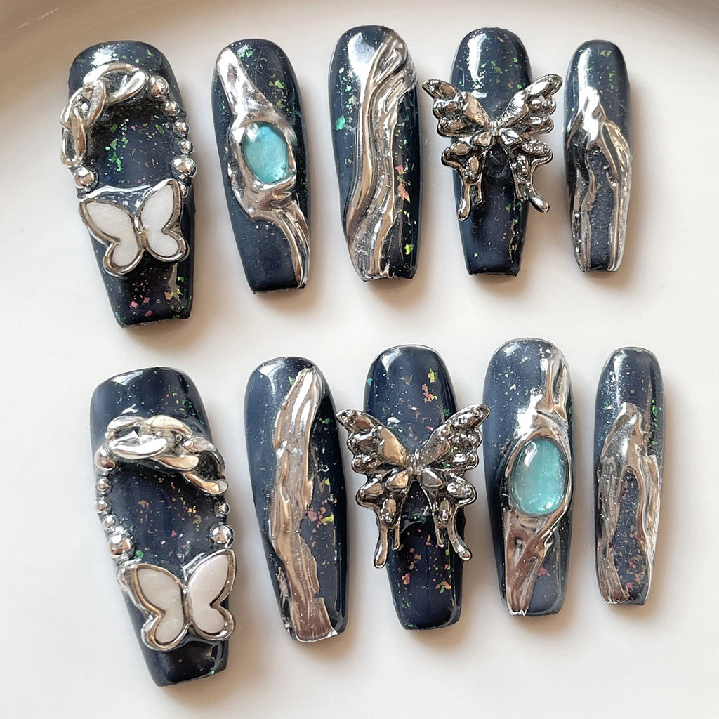 Y2k Punk Style Nails