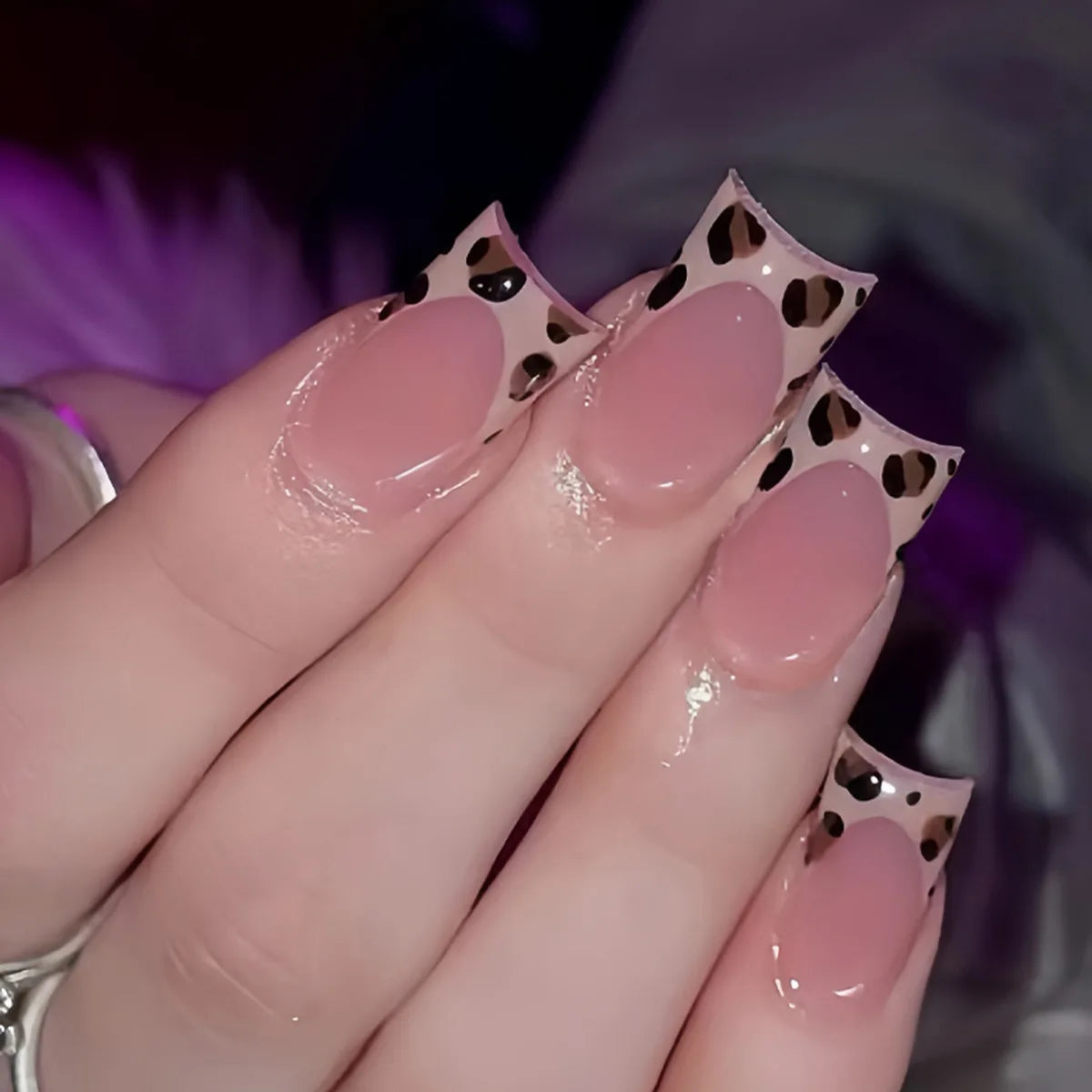 Y2K 4Ever Leopard Print Nails