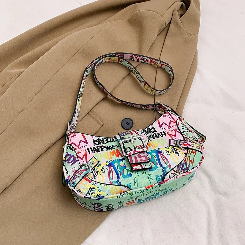 Y2K Rebel Arc Handbag