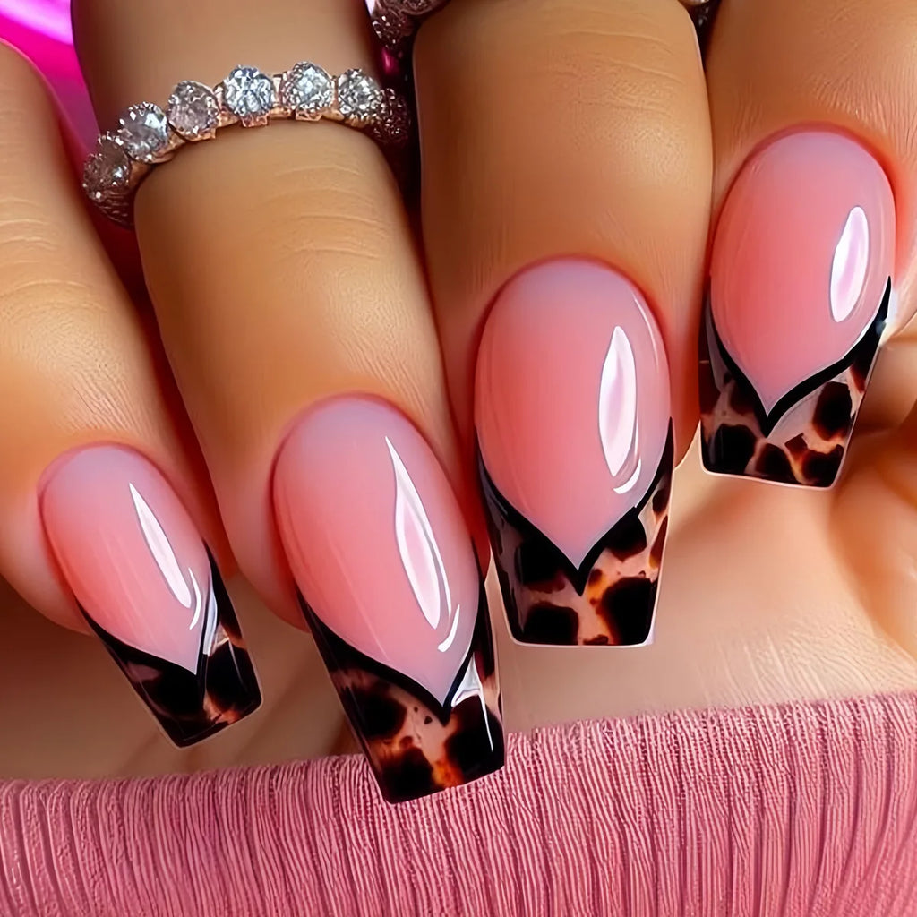 Y2K 4Ever Leopard Print Nails