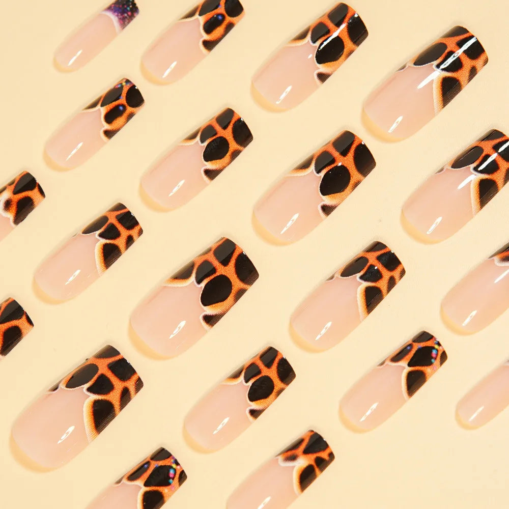 Y2K 4Ever Leopard Print Nails
