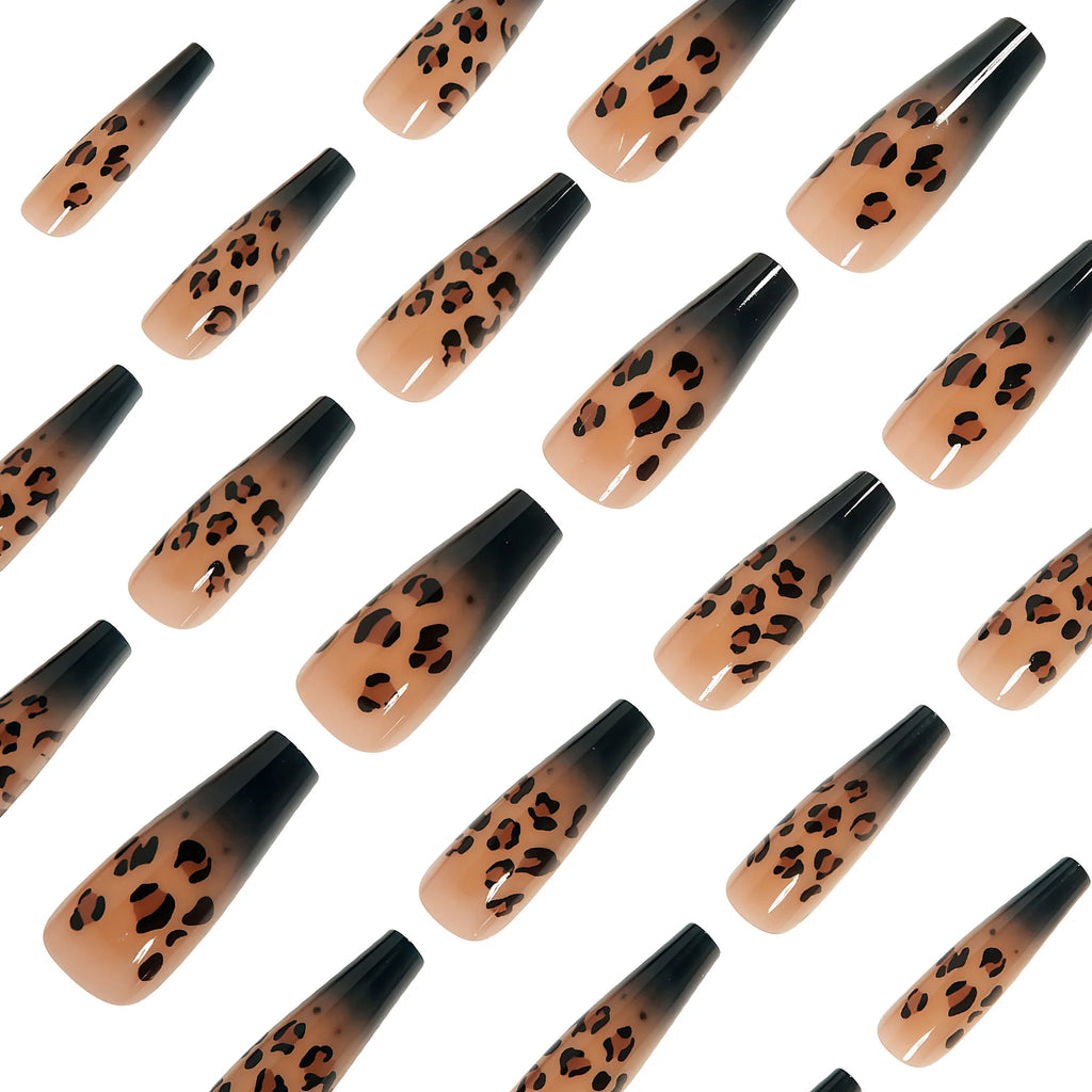 Y2K 4Ever Leopard Print Nails