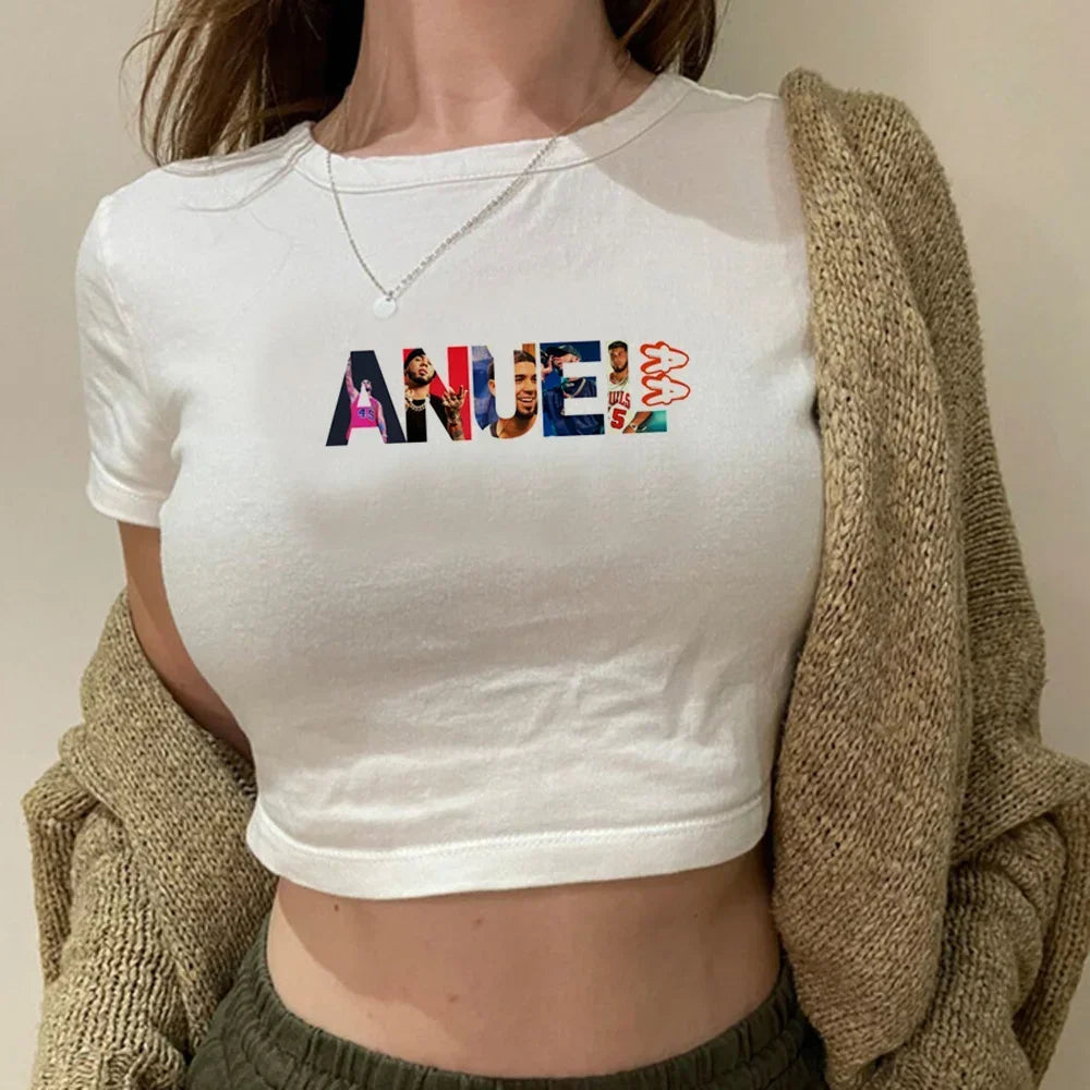 Y2K Anuel AA Cyber Crop Top!