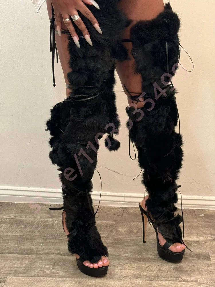 Y2K Snow Siren Boots