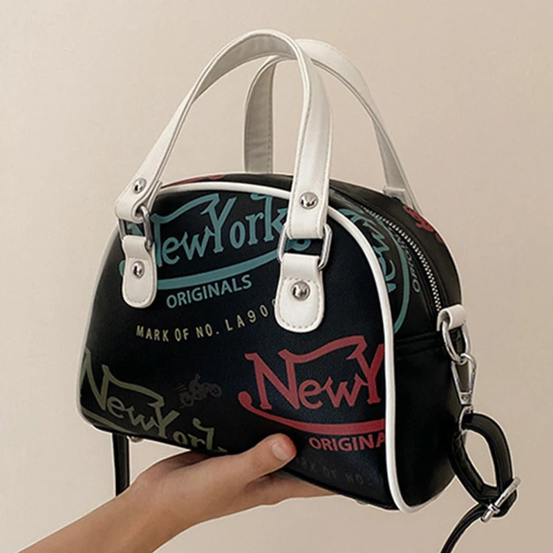 Y2K Graffiti Glam Bag