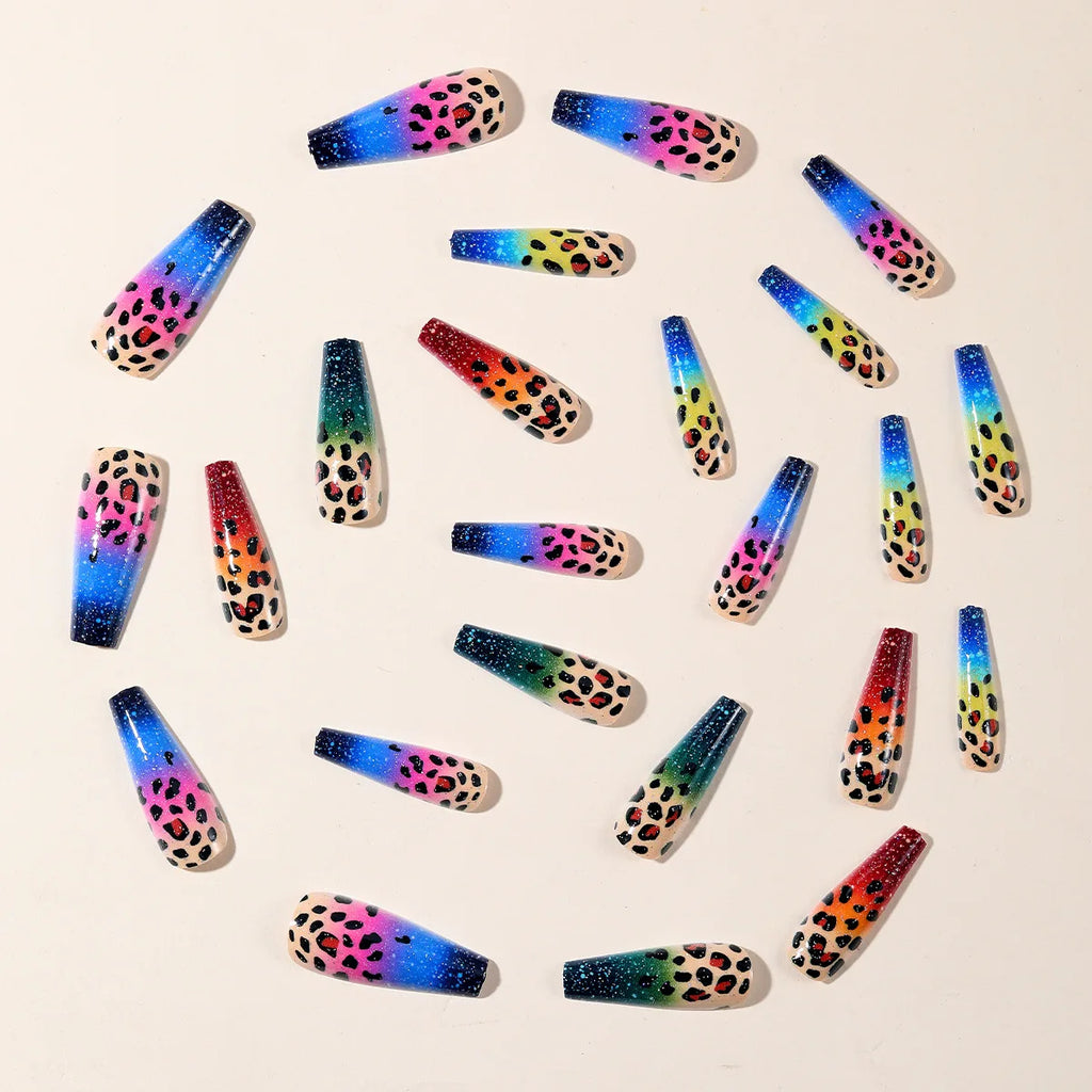 Y2K 4Ever Leopard Print Nails