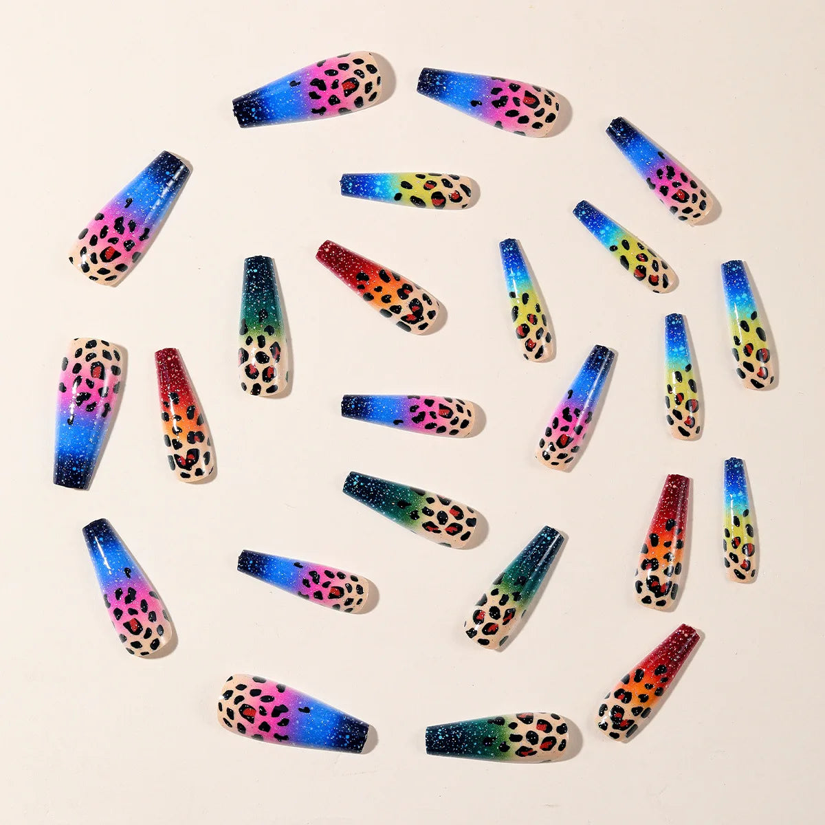 Y2K 4Ever Leopard Print Nails