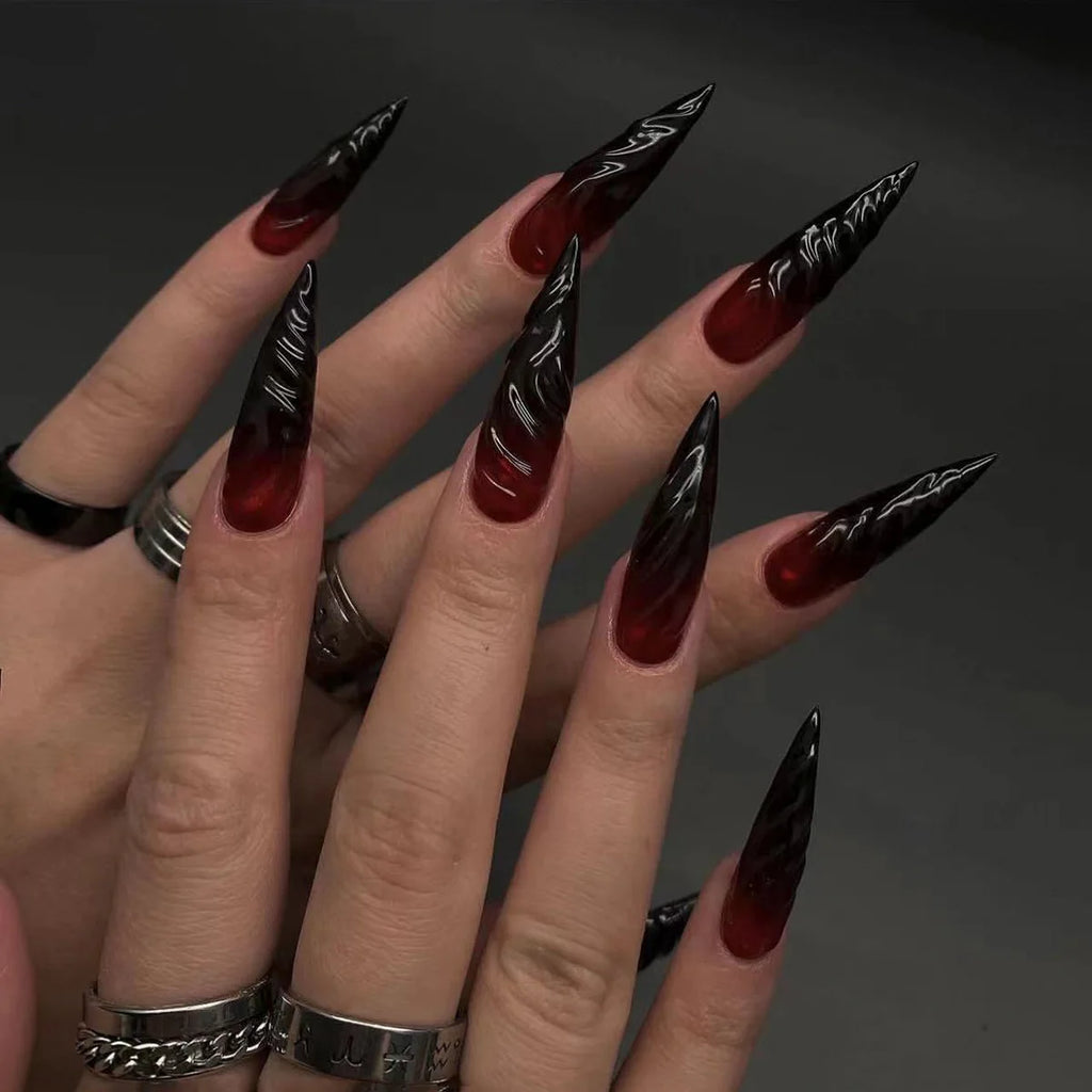 Y2k Halloween Nails