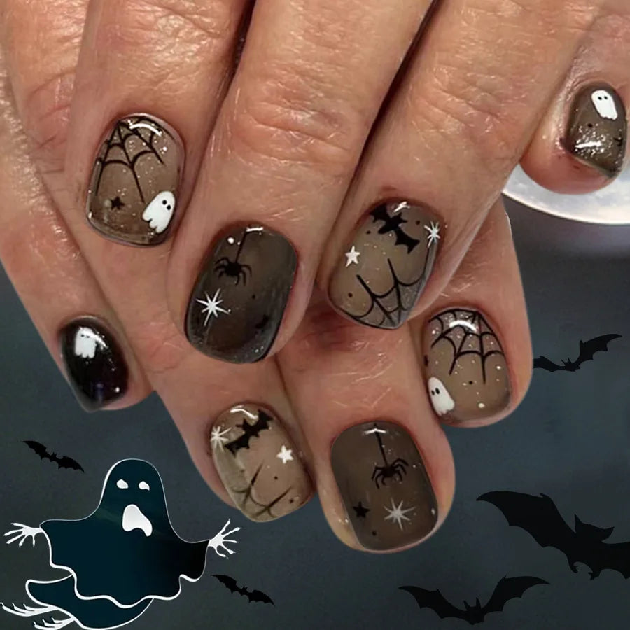 Y2k Halloween Nails