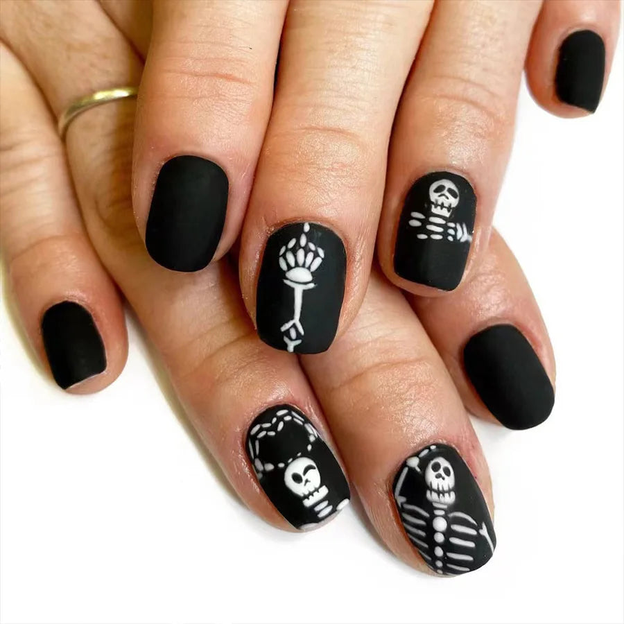 Y2k Halloween Nails