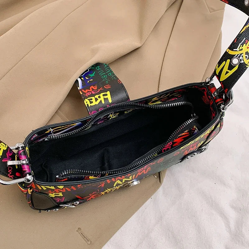 Y2K Rebel Arc Handbag