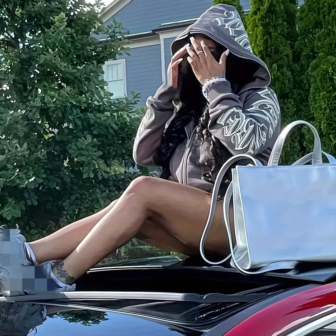 Y2K Cyber Gothic Punk Zip-Up Hoodie — Letter Print Long Sleeve Streetwear