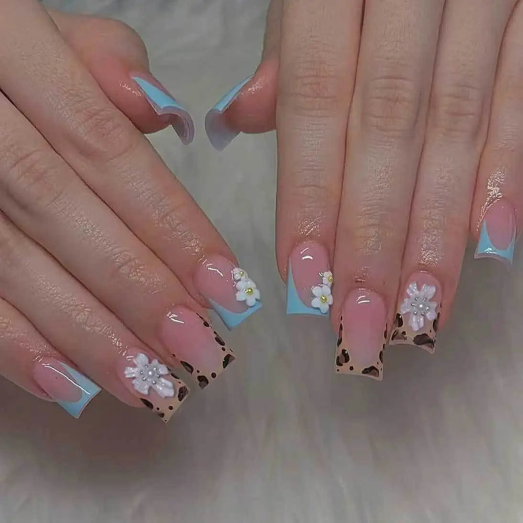 Y2K 4Ever Leopard Print Nails