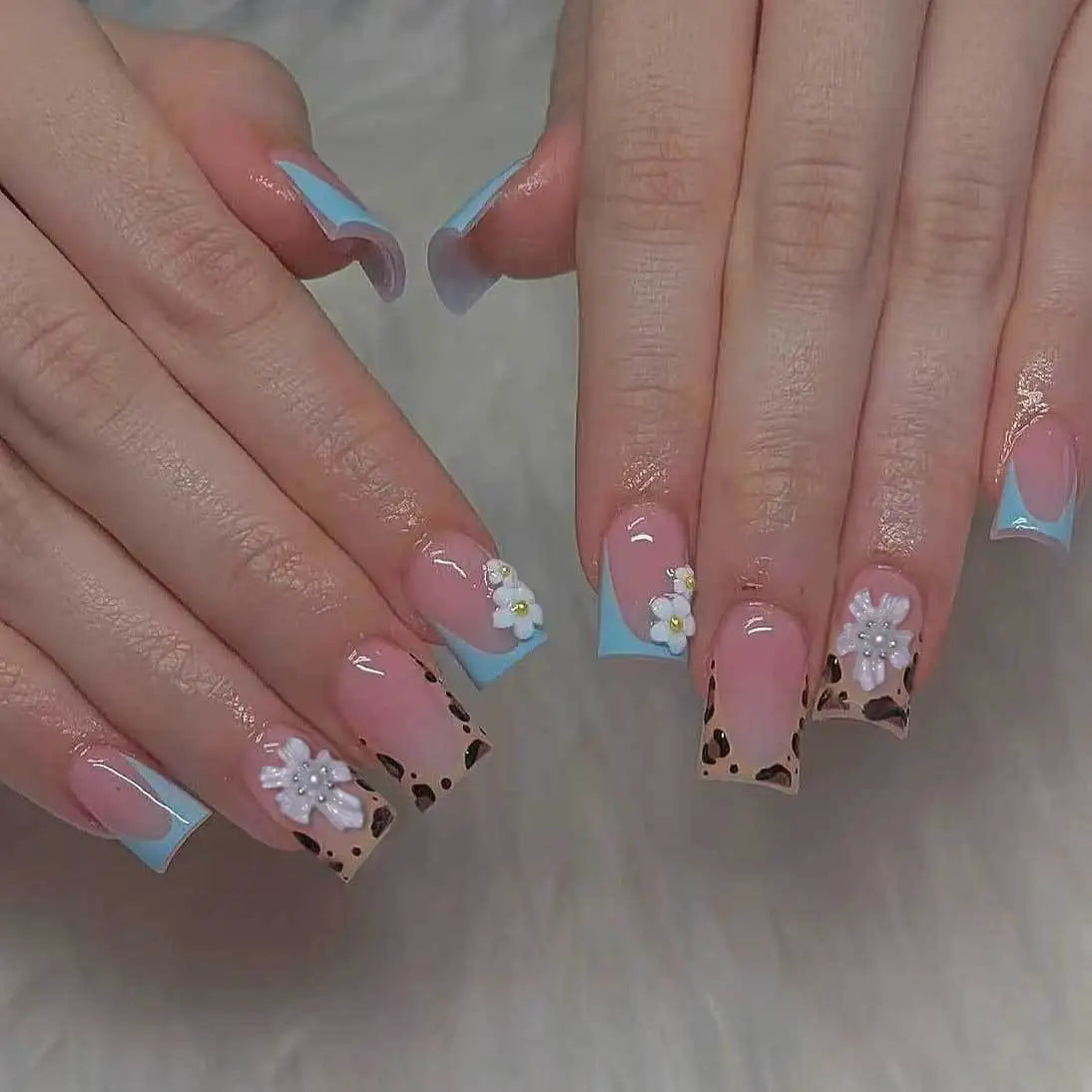 Y2K 4Ever Leopard Print Nails