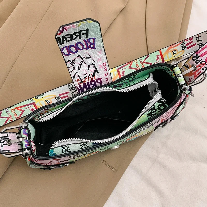 Y2K Rebel Arc Handbag