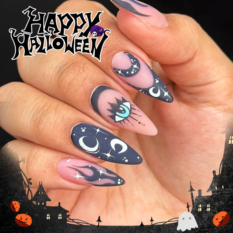 Y2k Halloween Nails