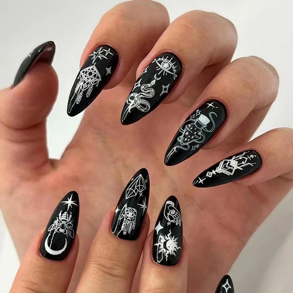 Y2k Halloween Nails