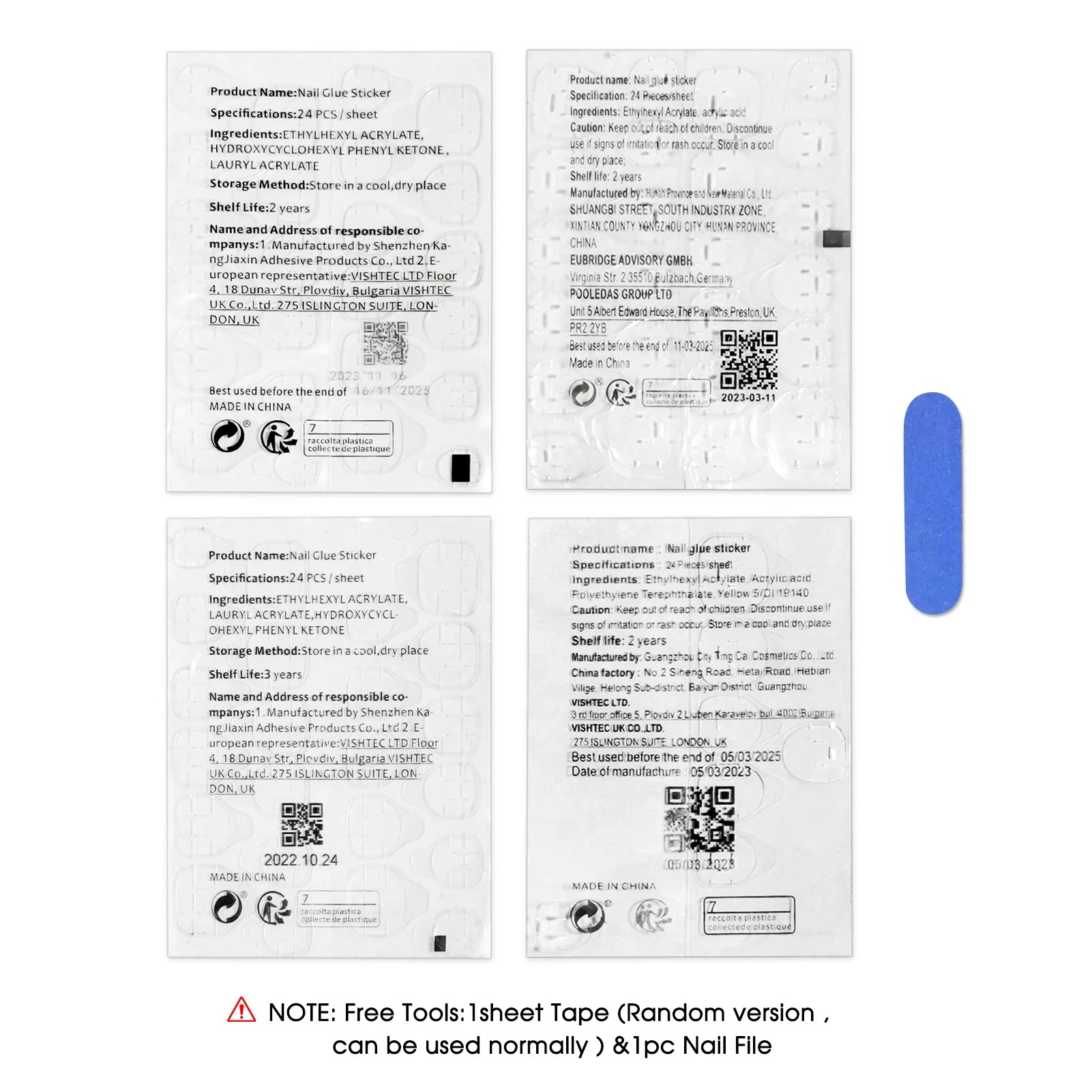 Y2K Black-Pink French Nails