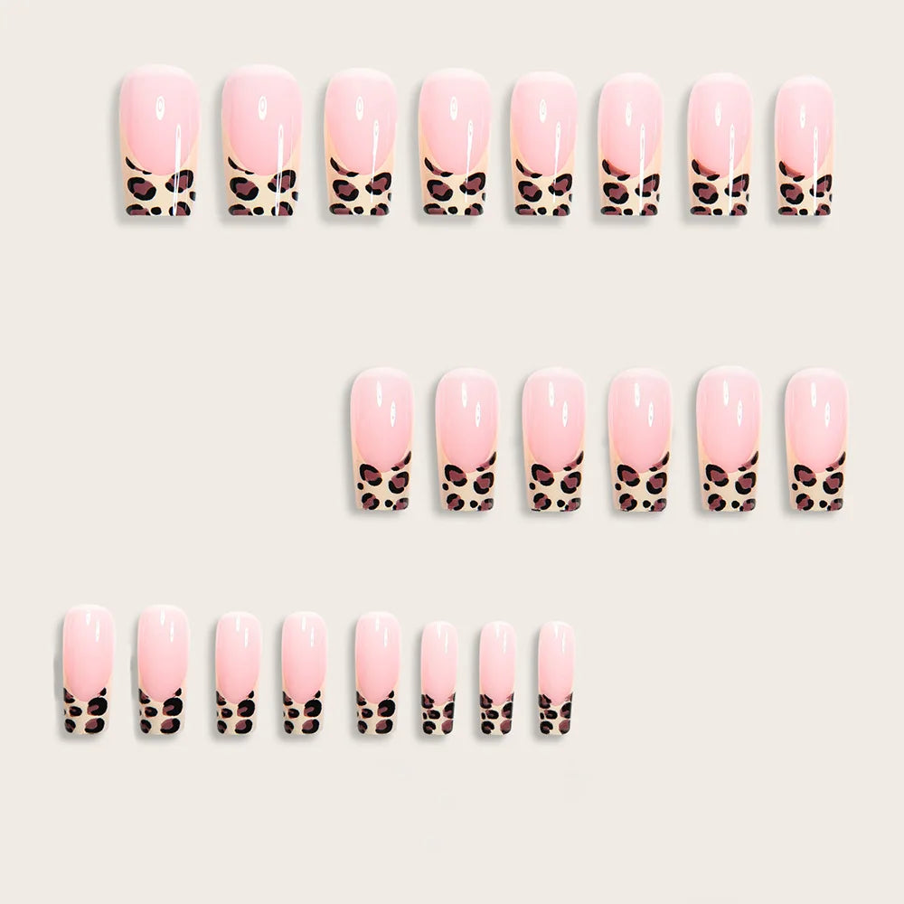 Y2K 4Ever Leopard Print Nails