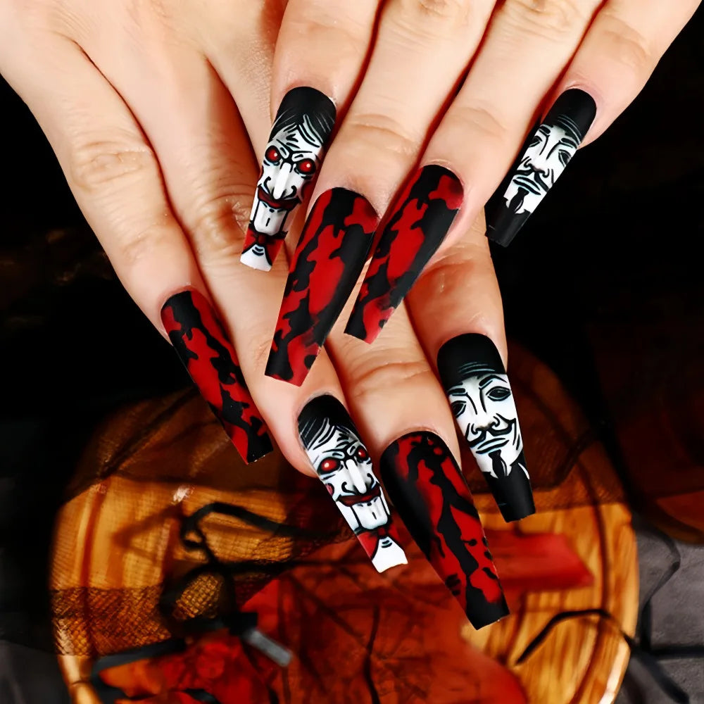 Y2k Halloween Nails