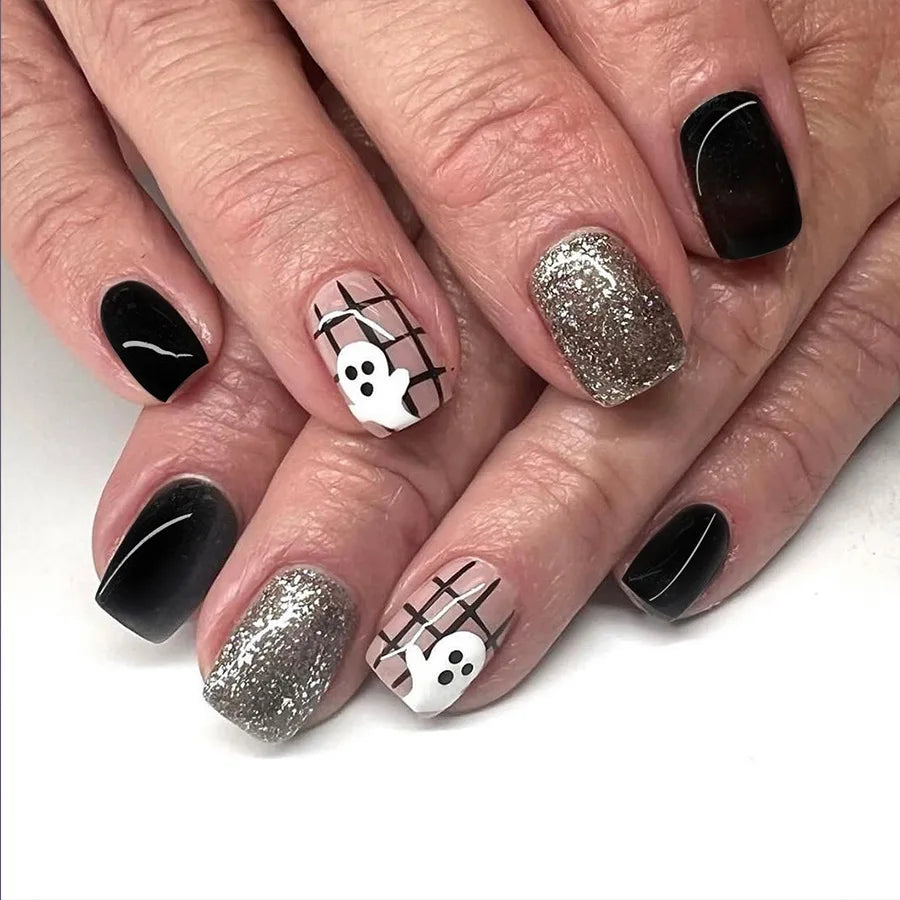 Y2k Halloween Nails