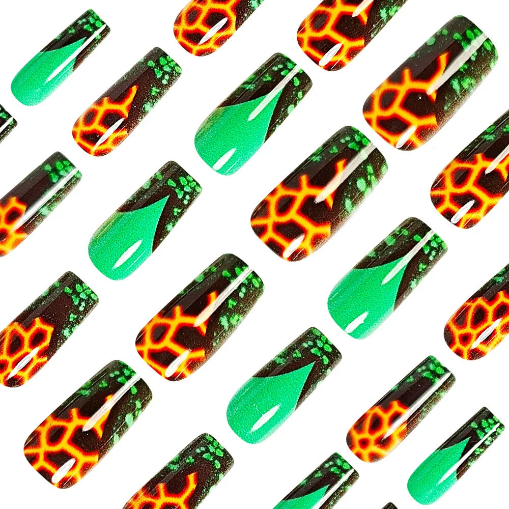 Y2K 4Ever Leopard Print Nails