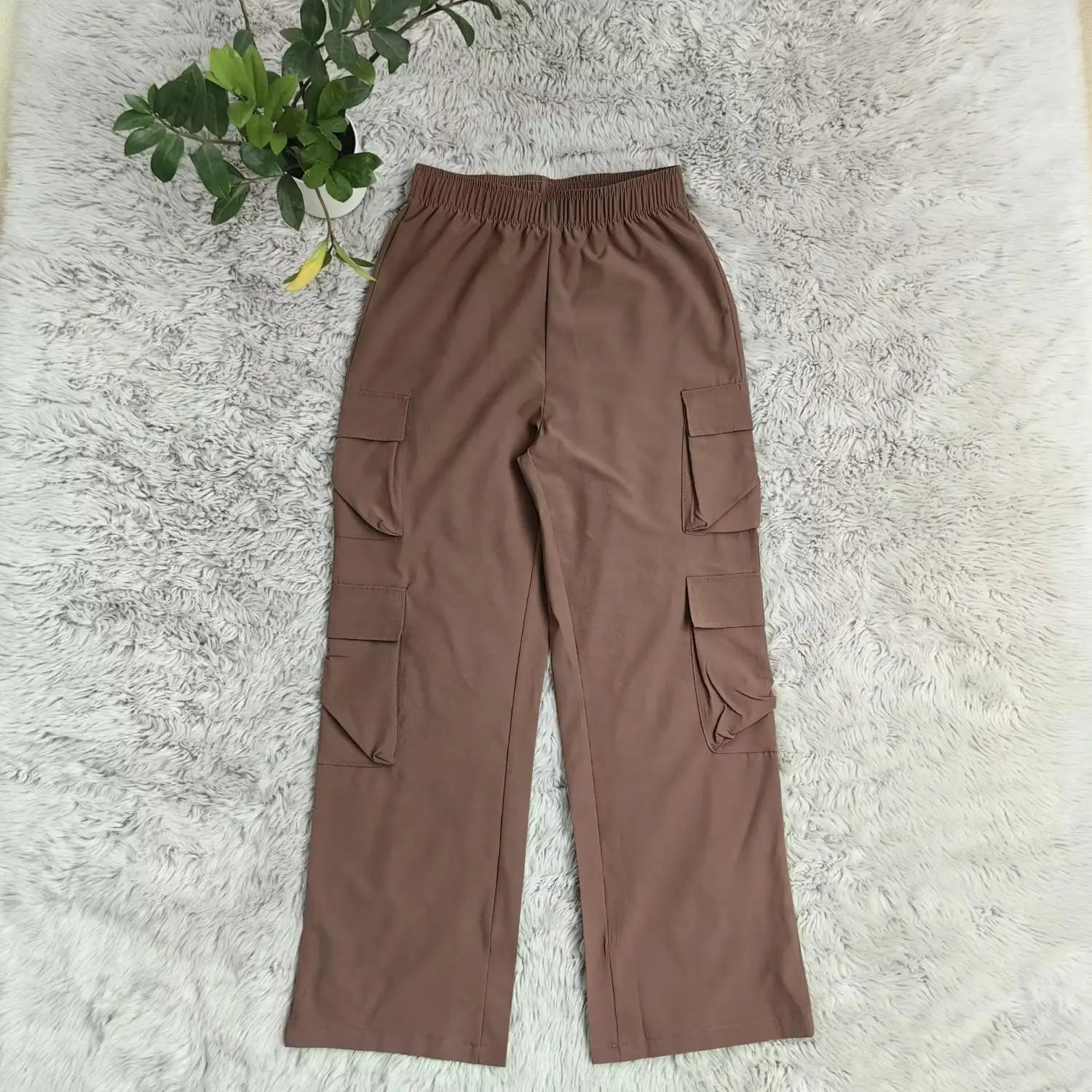 Y2K Cloudwalk Cargo Pants — High-Waist Loose Fit Women’s Utility Pants